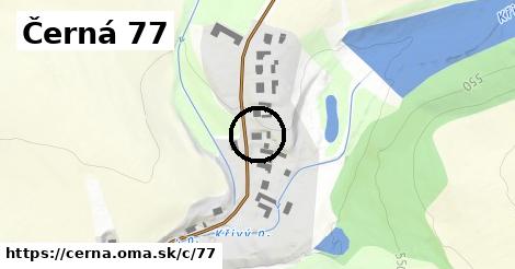 Černá <span class="supisne">77</span>