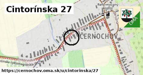 Cintorínska 27, Černochov