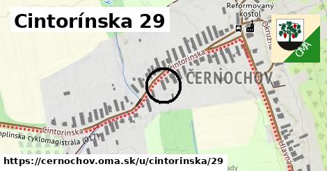 Cintorínska 29, Černochov