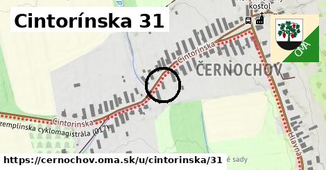 Cintorínska 31, Černochov