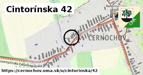 Cintorínska 42, Černochov