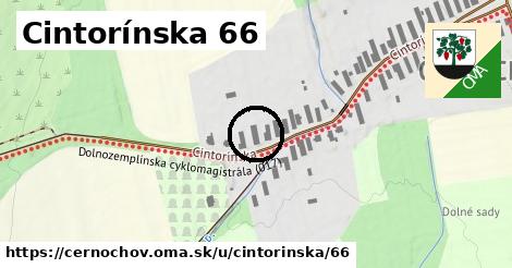 Cintorínska 66, Černochov