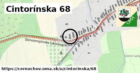 Cintorínska 68, Černochov