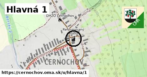 Hlavná 1, Černochov