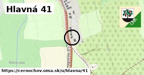 Hlavná 41, Černochov