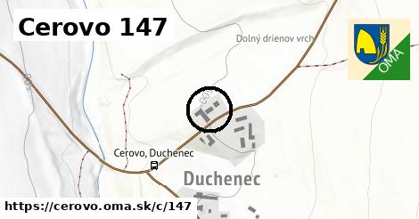 Cerovo <span class="supisne">147</span>