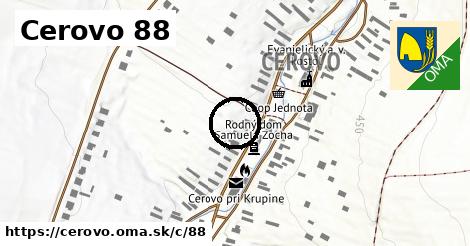 Cerovo <span class="supisne">88</span>