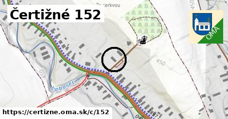 Čertižné <span class="supisne">152</span>