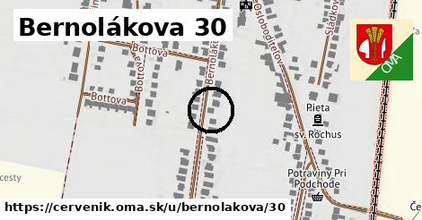 Bernolákova 30, Červeník