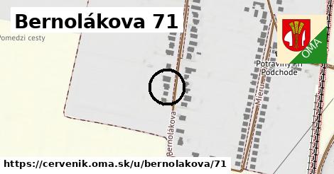 Bernolákova 71, Červeník