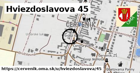 Hviezdoslavova 45, Červeník