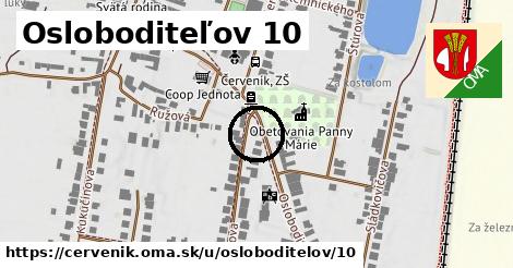 Osloboditeľov 10, Červeník