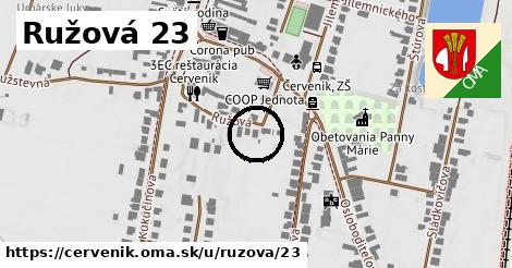 Ružová 23, Červeník