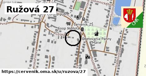 Ružová 27, Červeník