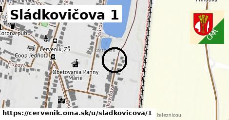 Sládkovičova 1, Červeník