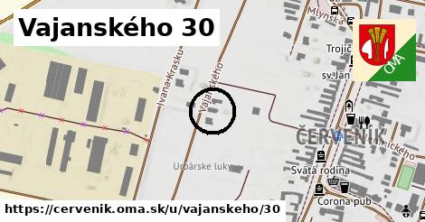 Vajanského 30, Červeník