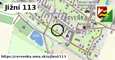 Jižní 113, Červenka