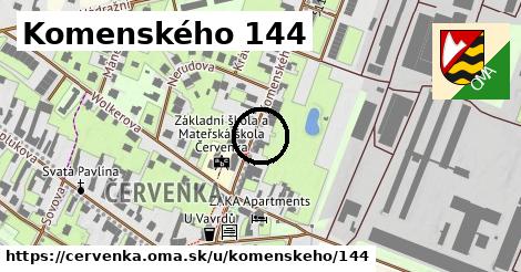 Komenského 144, Červenka