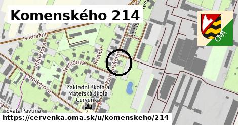 Komenského 214, Červenka