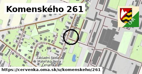 Komenského 261, Červenka