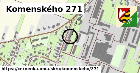 Komenského 271, Červenka