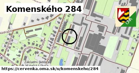 Komenského 284, Červenka