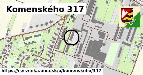 Komenského 317, Červenka