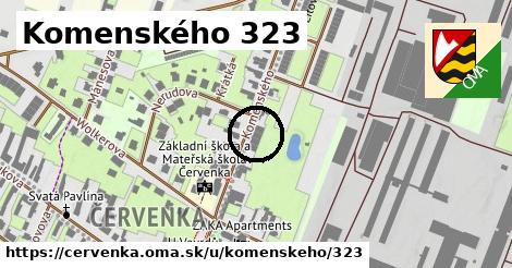 Komenského 323, Červenka