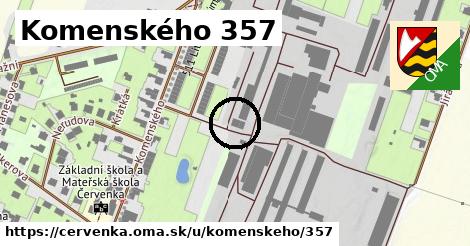 Komenského 357, Červenka