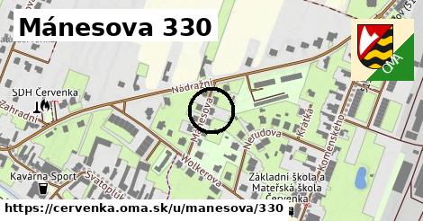 Mánesova 330, Červenka