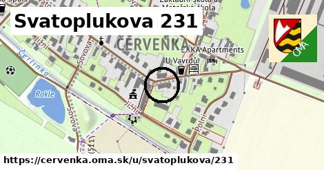 Svatoplukova 231, Červenka