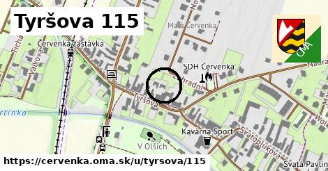 Tyršova 115, Červenka