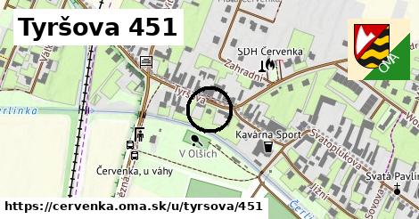 Tyršova 451, Červenka