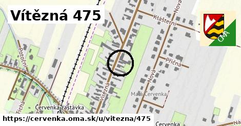 Vítězná 475, Červenka