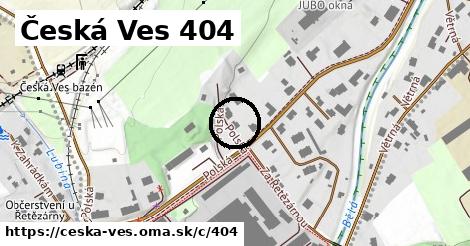 Česká Ves <span class="supisne">404</span>