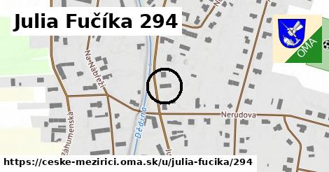 Julia Fučíka 294, České Meziříčí