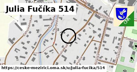 Julia Fučíka 514, České Meziříčí