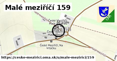 Malé meziříčí 159, České Meziříčí