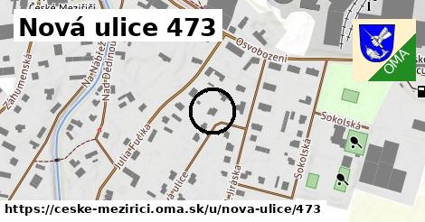 Nová ulice 473, České Meziříčí
