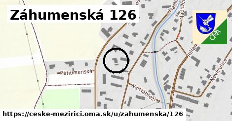 Záhumenská 126, České Meziříčí