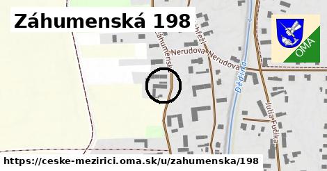 Záhumenská 198, České Meziříčí