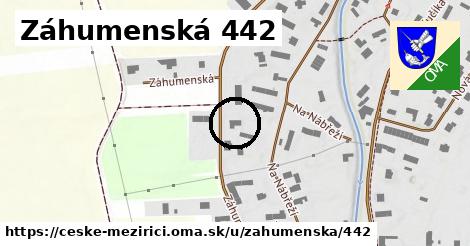 Záhumenská 442, České Meziříčí