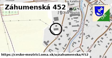 Záhumenská 452, České Meziříčí