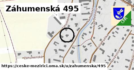 Záhumenská 495, České Meziříčí