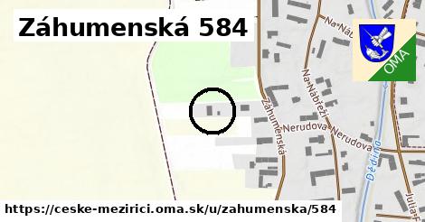 Záhumenská 584, České Meziříčí