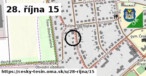 28. října 15, Český Těšín