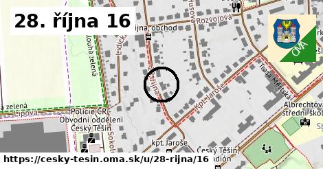 28. října 16, Český Těšín