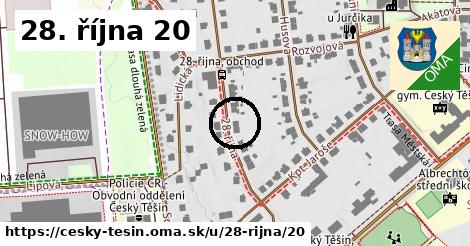 28. října 20, Český Těšín