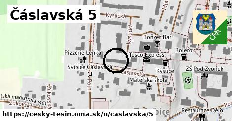 Čáslavská 5, Český Těšín