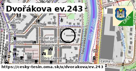 Dvořákova ev.243, Český Těšín